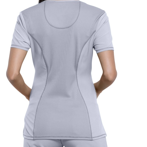 Cherokee Infinity Round Neck Scrub Top - Picture 2 of 2